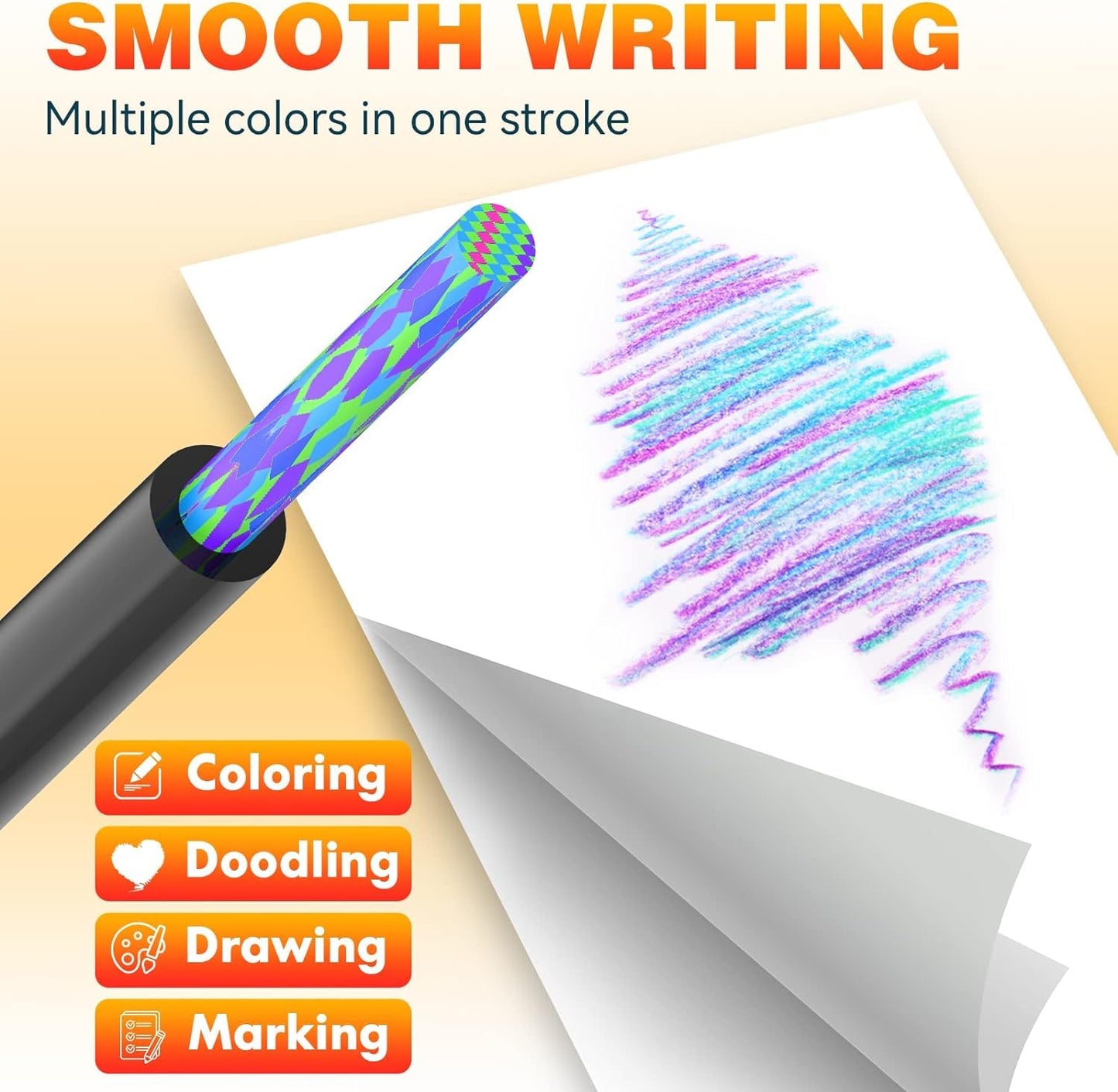 Colorixio™️12 Pieces Rainbow Pencils